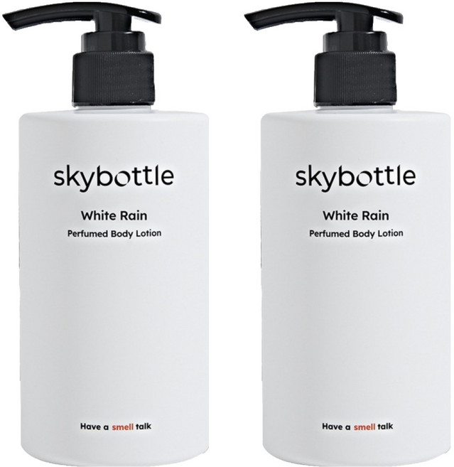 스카이보틀 퍼퓸 바디로션 화이트레인향, 300ml, 2개