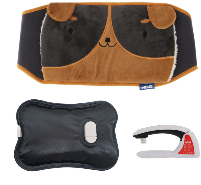 인더스 충전식 온수 찜질기 따숩하당개, IN-CO1, 따뜻하당개