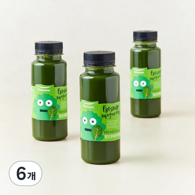 풀무원 프레시업 케셀아세라 주스, 190ml, 6개 - 쿠팡