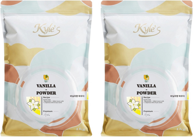 카일스 바닐라 파우더, 1kg, 2개, 1개입, 1kg