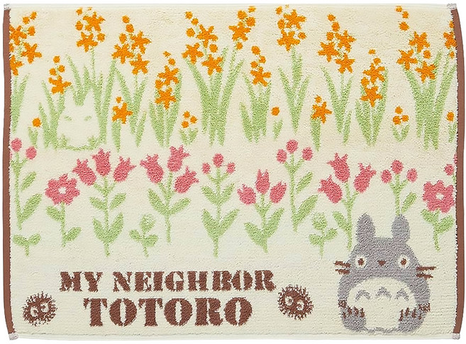 MARUSHIN 丸真 TOTORO 抗菌防臭地墊 棉85%聚酯纖維15%, 花 多色