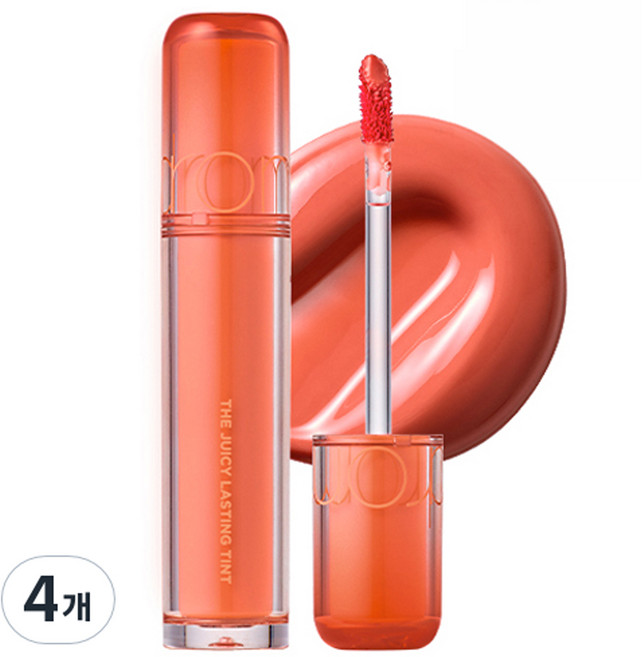 롬앤 더 쥬시 래스팅 틴트, 11 파파야 잼, 4개