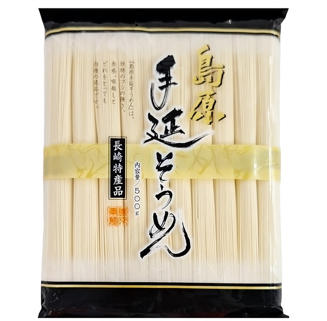 島原 手延麵, 500g, 1包