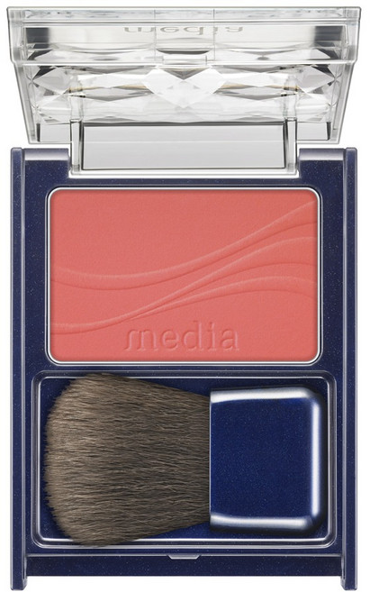 media 媚點 台灣公司貨 優雅柔光頰彩 2.8g, RD-03, 1個