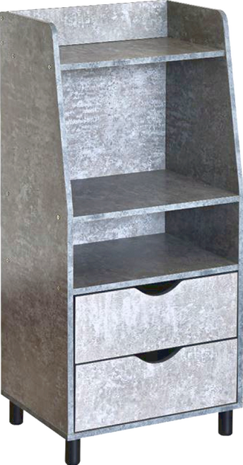 收納王妃 北歐風造型收納櫃 高 清水模深816-23, 清水模