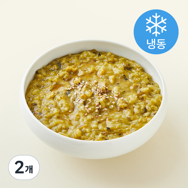 그리팅 전복내장죽 (냉동), 330g, 2개