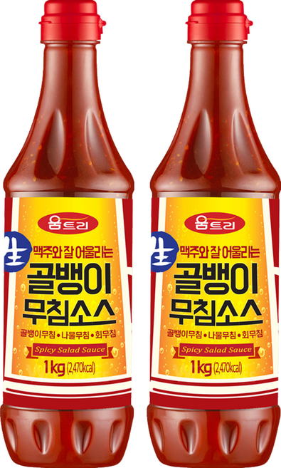 움트리 골뱅이무침소스, 1kg, 2개