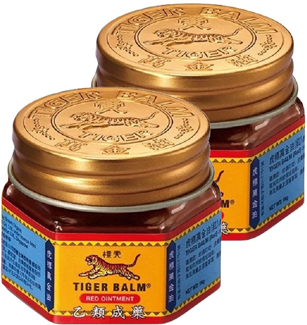 TIGER BALM 虎標 萬金油紅軟膏 19g, 2罐