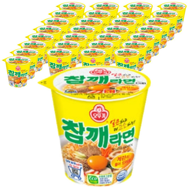 오뚜기 참깨라면 컵 65g, 30개