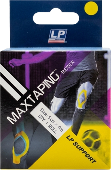 LP SUPPORT 運動貼布 黃色, 1個