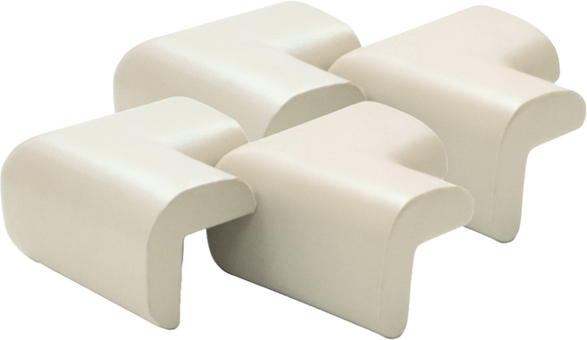 아가드 코너보호대 최고급형, 크림, 4개