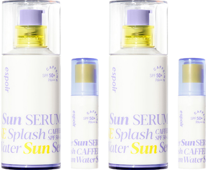 에스쁘아 워터 스플래쉬 선세럼 SPF50+ PA+++ 50ml + 5ml 세트, 2세트
