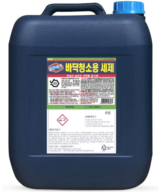 유한락스 바닥청소용 세제, 17.3L, 18kg, 1개