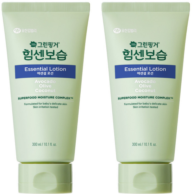 그린핑거 힘센보습 에센셜 로션, 300ml, 2개