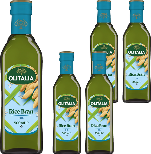 OLITALIA 奧利塔 玄米油, 500ml, 5瓶