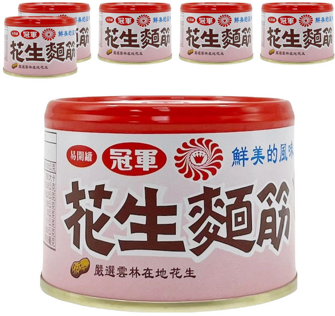 味王 花生麵筋, 170g, 6罐