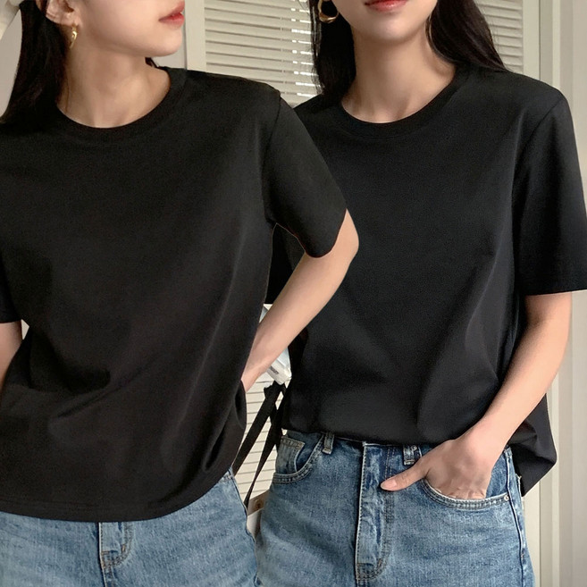 afinar 女款 Essential 涼感基本款短袖T恤 2件組