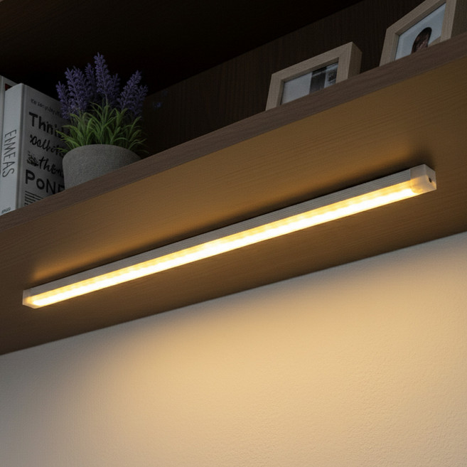 캥거 충전형 LED 베란다 현관 센서등 50cm, 웜화이트, 1개