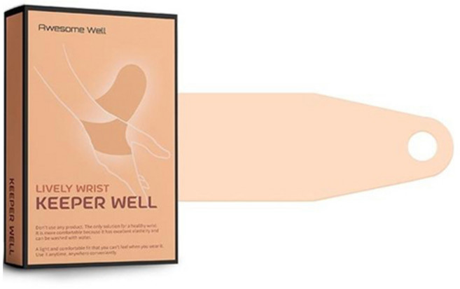 어썸웰 손목키퍼, 1개, 살구색