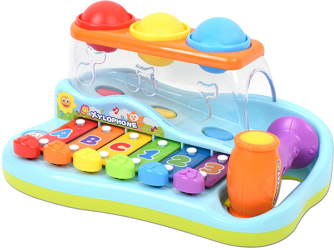 OZ TOY 我的朋友Ari 彩虹木琴, 混和色, 1個