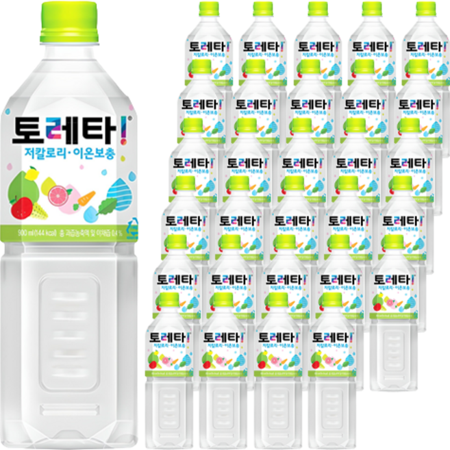 토레타 이온음료, 900ml, 60개