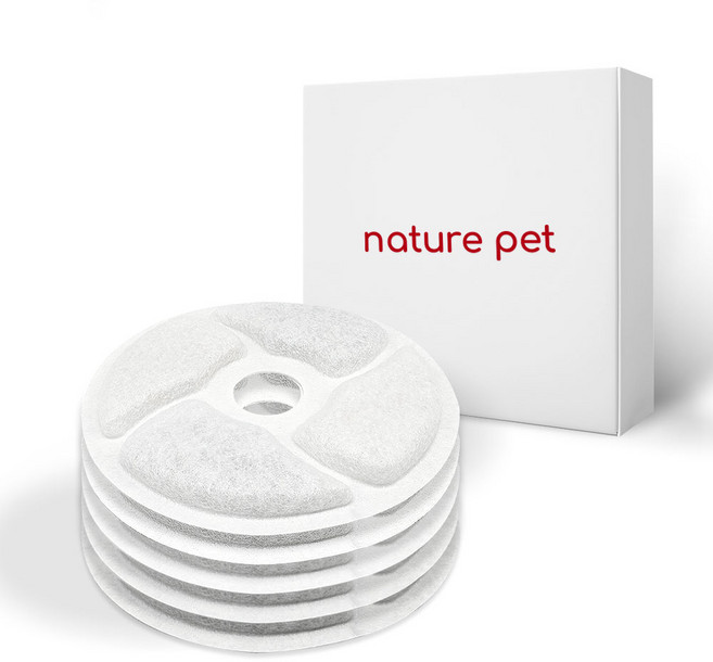 네이처펫 시리즈 고양이 정수기 전용필터, 5개, 1개