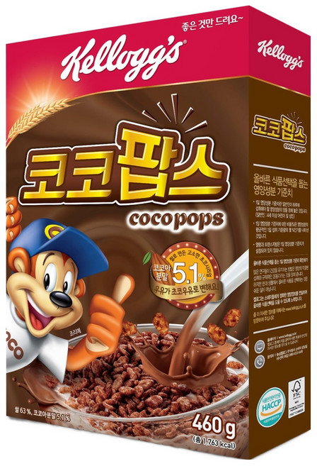 코코팝스 시리얼, 460g, 1개