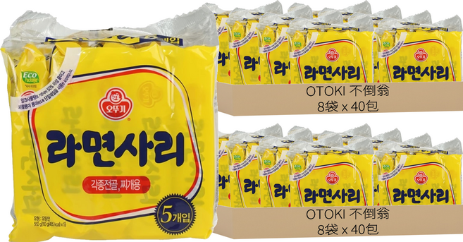OTOKI 不倒翁 Q拉麵 純麵條, 80包