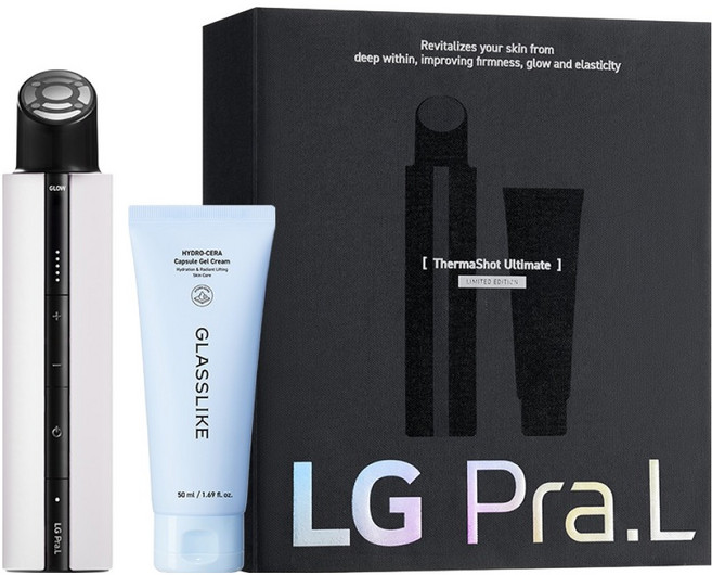 LG 프라엘 고주파 써마샷 디바이스 + 탄력 케어 젤크림 2종, 1세트
