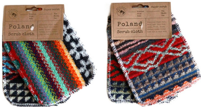 프라우반 폴란드 스크럽 수세미, 2개입, 2개