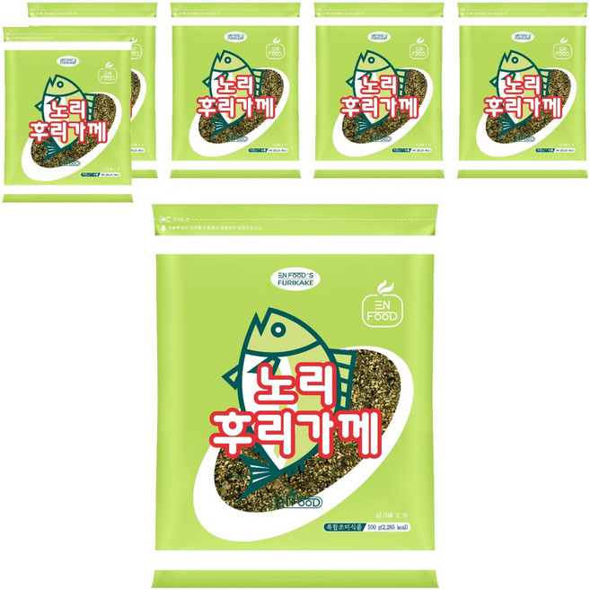 이엔푸드 노리 후리가께, 500g, 6개