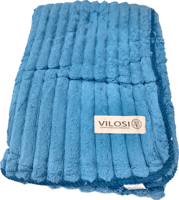VILOSI 維洛西 雲朵質感浴巾 加大加厚 速吸浴巾 400g, 藍色, 1條