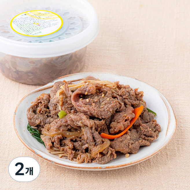 반찬천국 소불고기, 260g, 2개