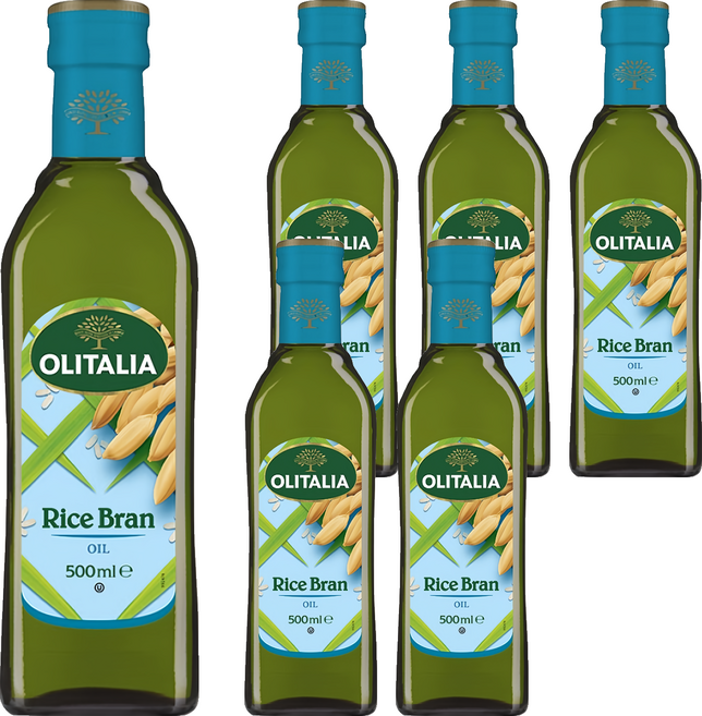OLITALIA 奧利塔 玄米油, 500ml, 6瓶