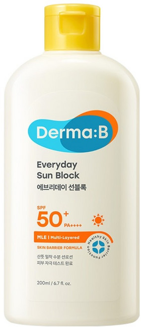 더마비 에브리데이 선블록 SPF50+ PA++++, 200ml, 1개