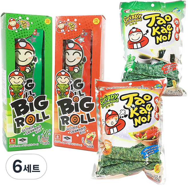 스위트영 타오케노이 김스낵 세트 1호, 6세트