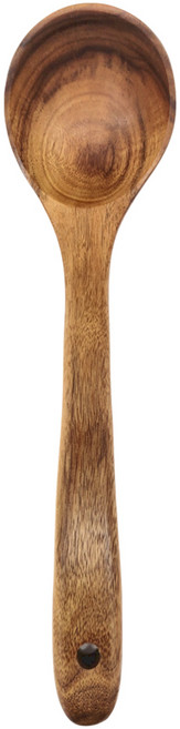和風柚木廚具 中湯勺 26cm x 6.3cm, 木頭色, 1支