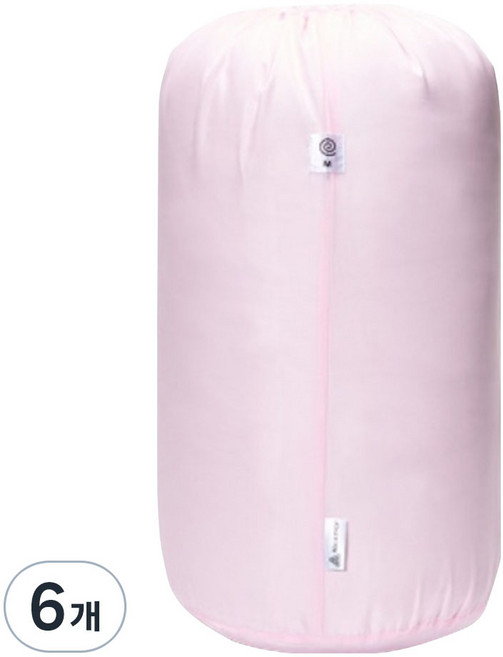롤앤스택 이불 정리 파우치 XL, 벚꽃핑크, 6개