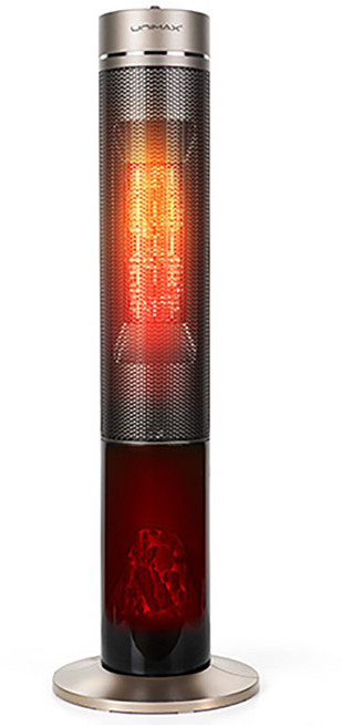 유니맥스 플레임 PTC 스탠드형 온풍기, UMP-2100FG, 혼합색상