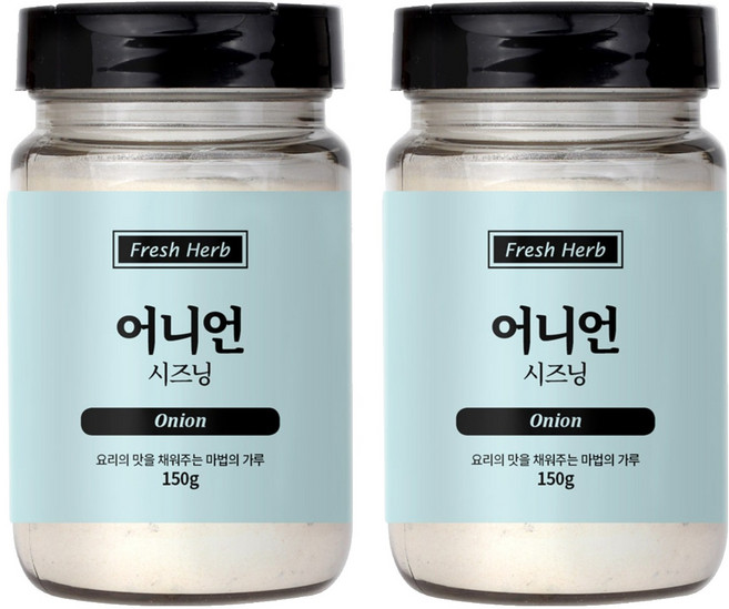 신선약초 어니언 시즈닝, 150g, 2개