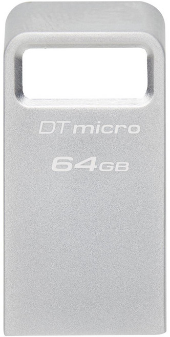 Kingston 金士頓 DataTraveler Micro 200MB/s Metal USB 3.2 Gen 1 隨身碟 DTMC3G2, 64GB, 1個
