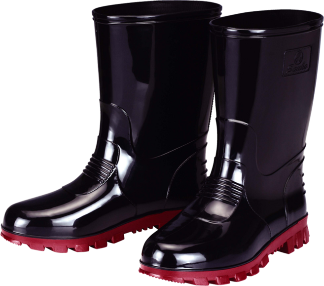 三和牌 MIT 典雅半筒雨靴