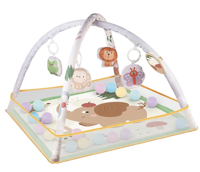 PLAYFUL TOYS 頑玩具 方形圍欄健力架 大象, 1套, 咖啡色