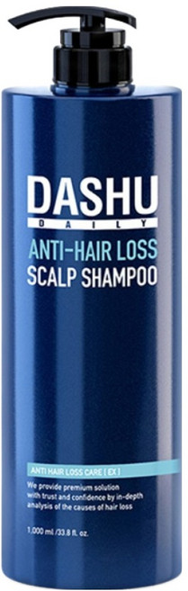 다슈 데일리 한방 두피 골드 샴푸 EX 시트러스우디향, 1L, 1개