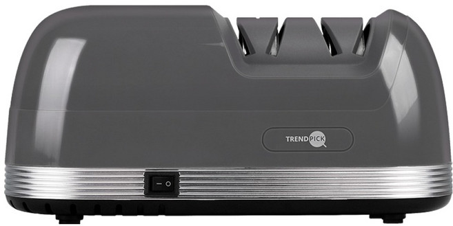 트렌드픽 나이프샤프너 전동칼갈이, 그레이, 1개