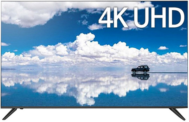 트루비 4K UHD LED TV, 138cm(55인치), V551UHD, 스탠드형, 방문설치