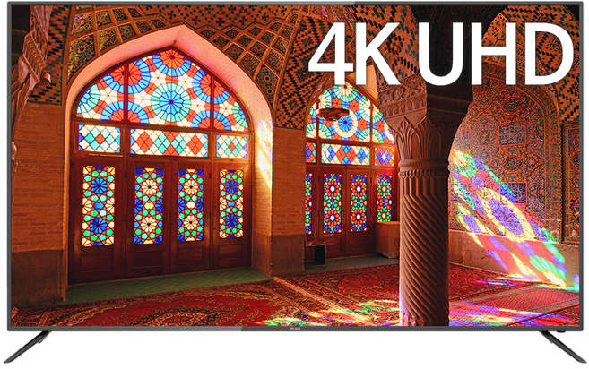 트루비 4K UHD DLED TV, 189cm(75인치), B750UHD HDR Ultra Slim, 스탠드형, 방문설치