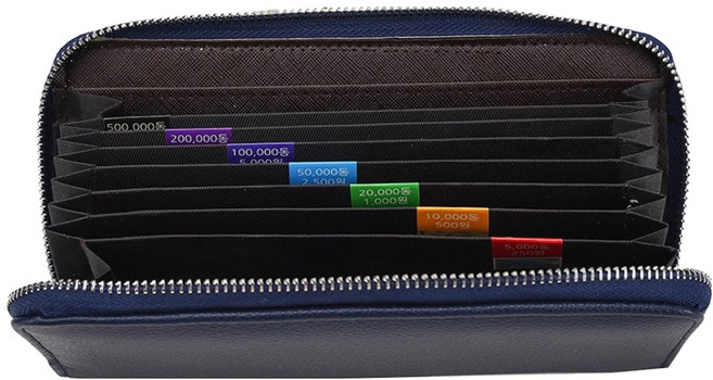 아펙토 PU 베트남 동 지갑 1단