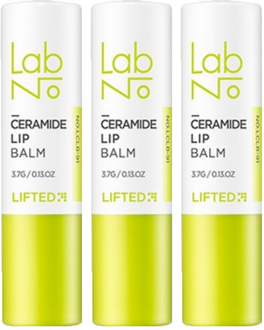 랩노 리프티드 세라마이드 립밤, 3.7g, 3개