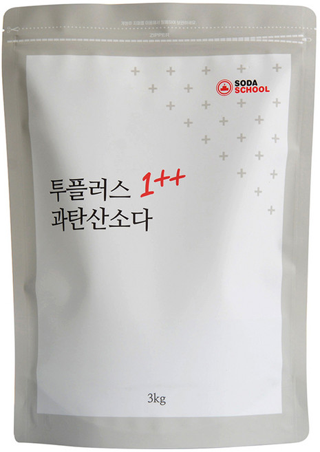 소다스쿨 투플러스 과탄산소다, 1개, 3kg